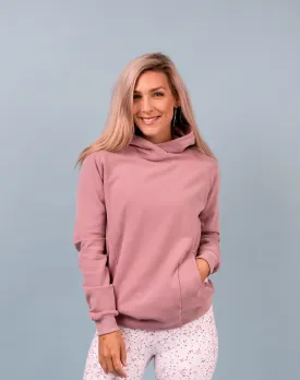 ** CLEARANCE ** Non BF - Women's Jumper | Jackson Hoodie Dusky Rose