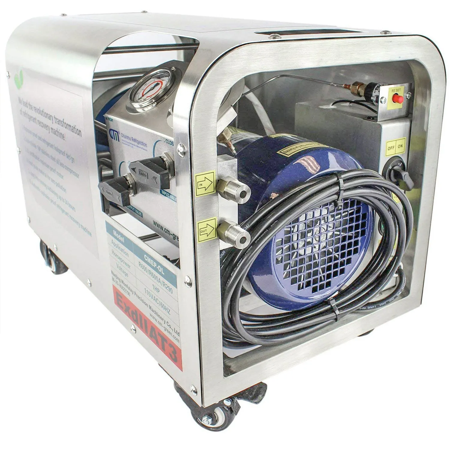 CMEP-OL Oil-less Explosion Proof Recovery Pump - Gen3