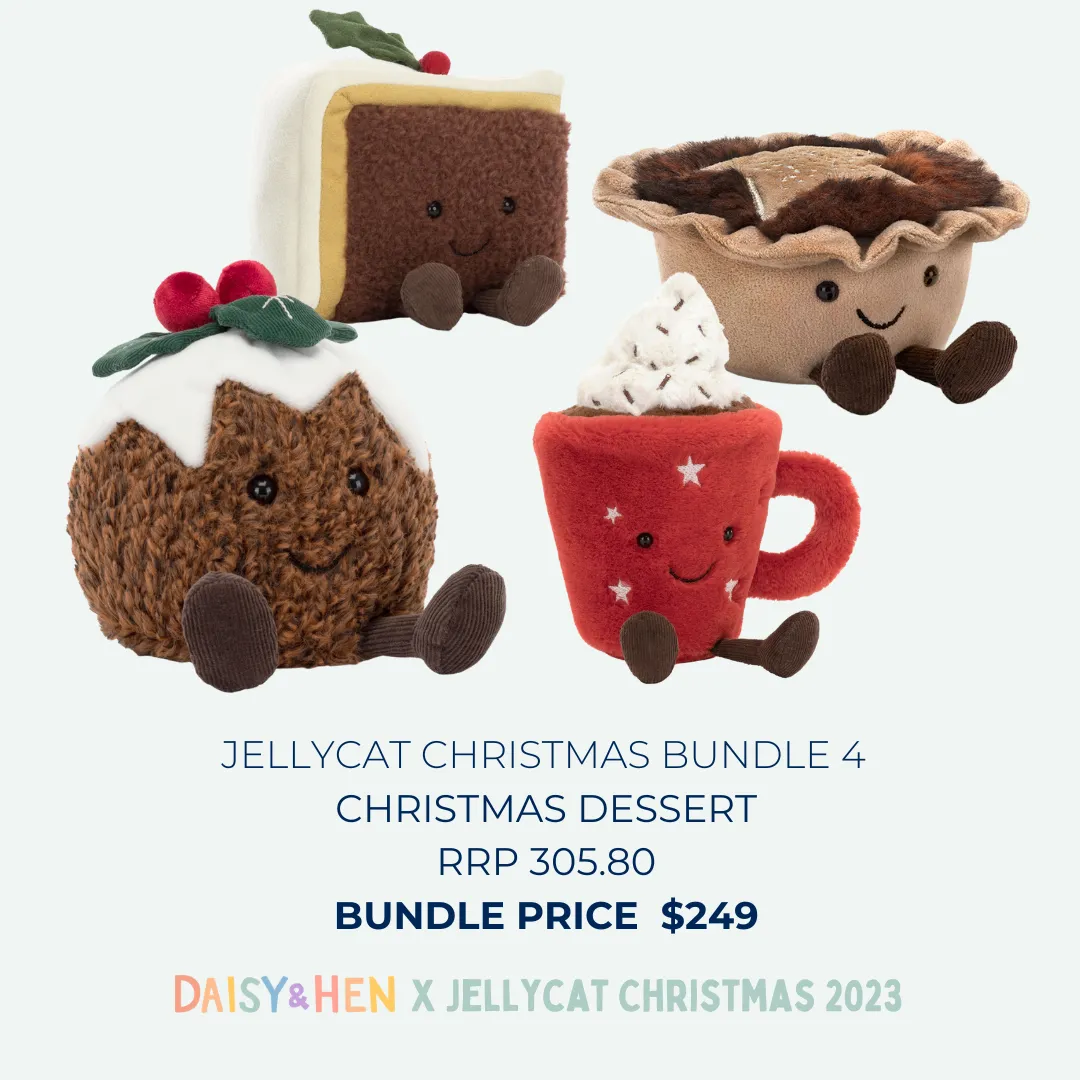 JELLYCAT Christmas Dessert Bundle