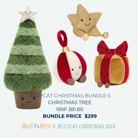 JELLYCAT Christmas Tree Bundle