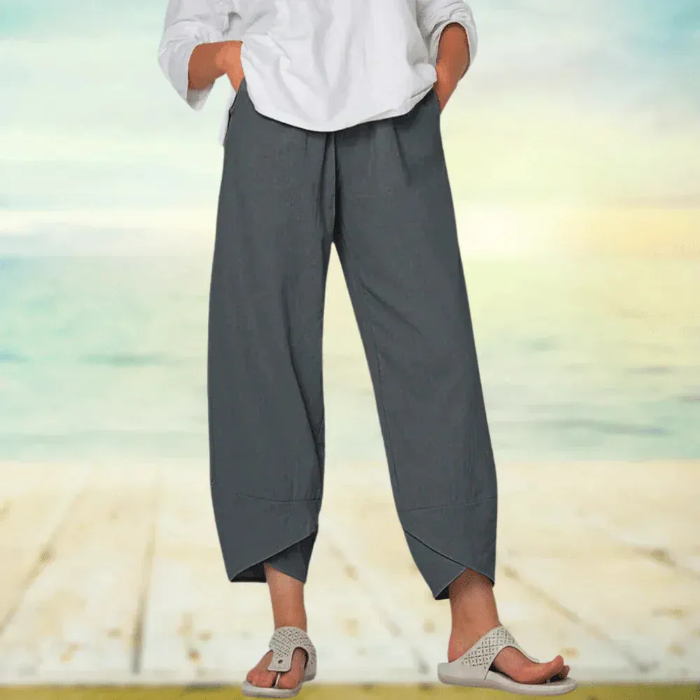 KYLA - LIGHTWEIGHT COTTON PANTS