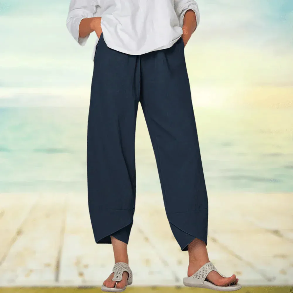 KYLA - LIGHTWEIGHT COTTON PANTS