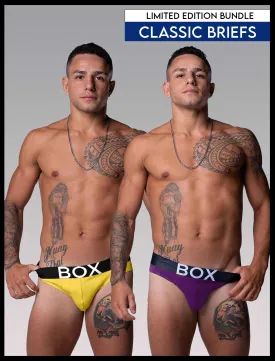 Limited Edition Briefs Bundle - Purple and Yellow