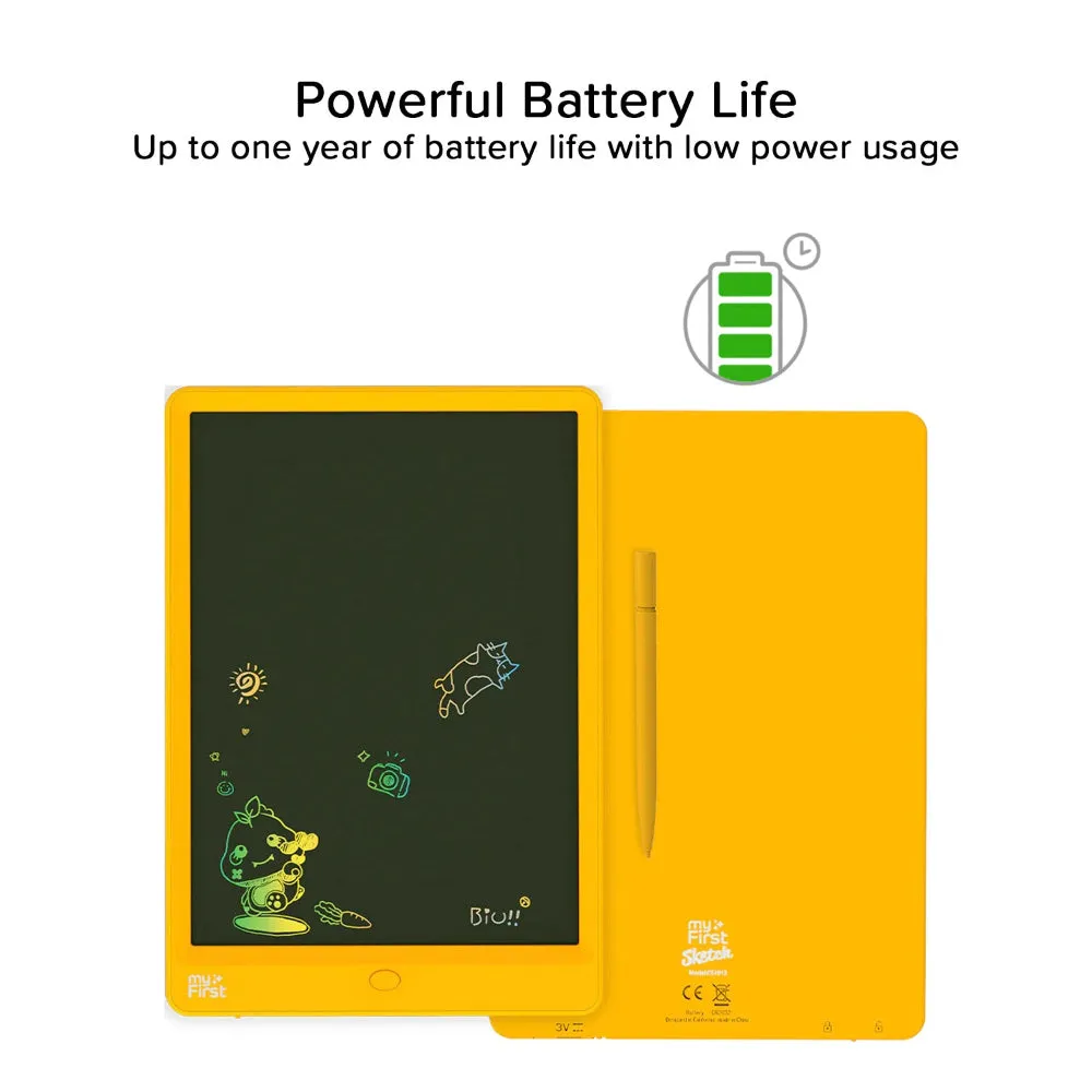 MYFIRST Sketch Pad Sketch 3 Yellow
