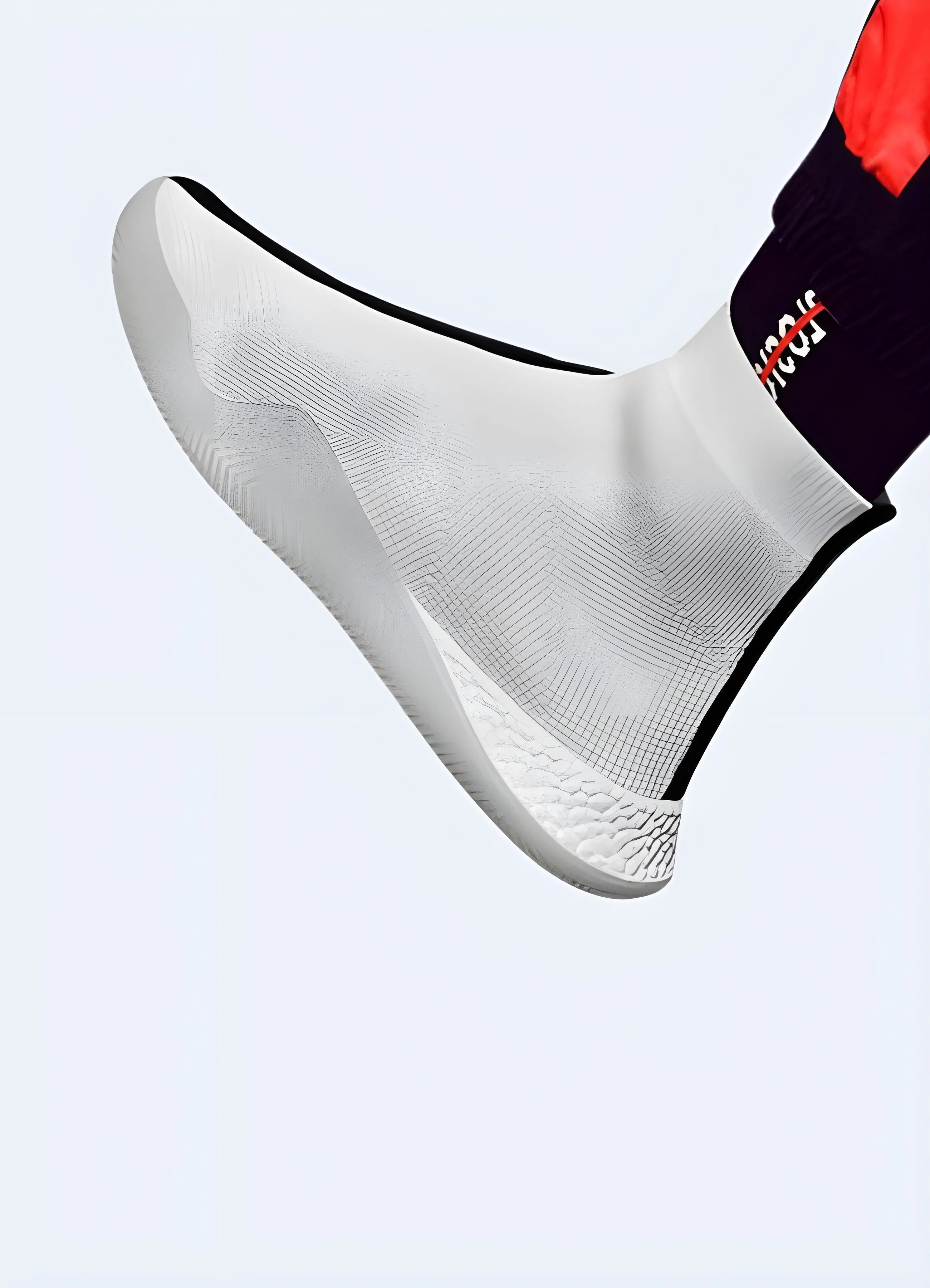 No Laces White Tech Sneakers