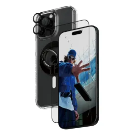 PANZERGLASS Iphone 16 Pro Max 4In1 Bundle Uwf Clear Hoops Hardcase Magnetic Ring Mount