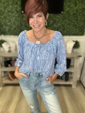 Peasant Long Sleeve Top