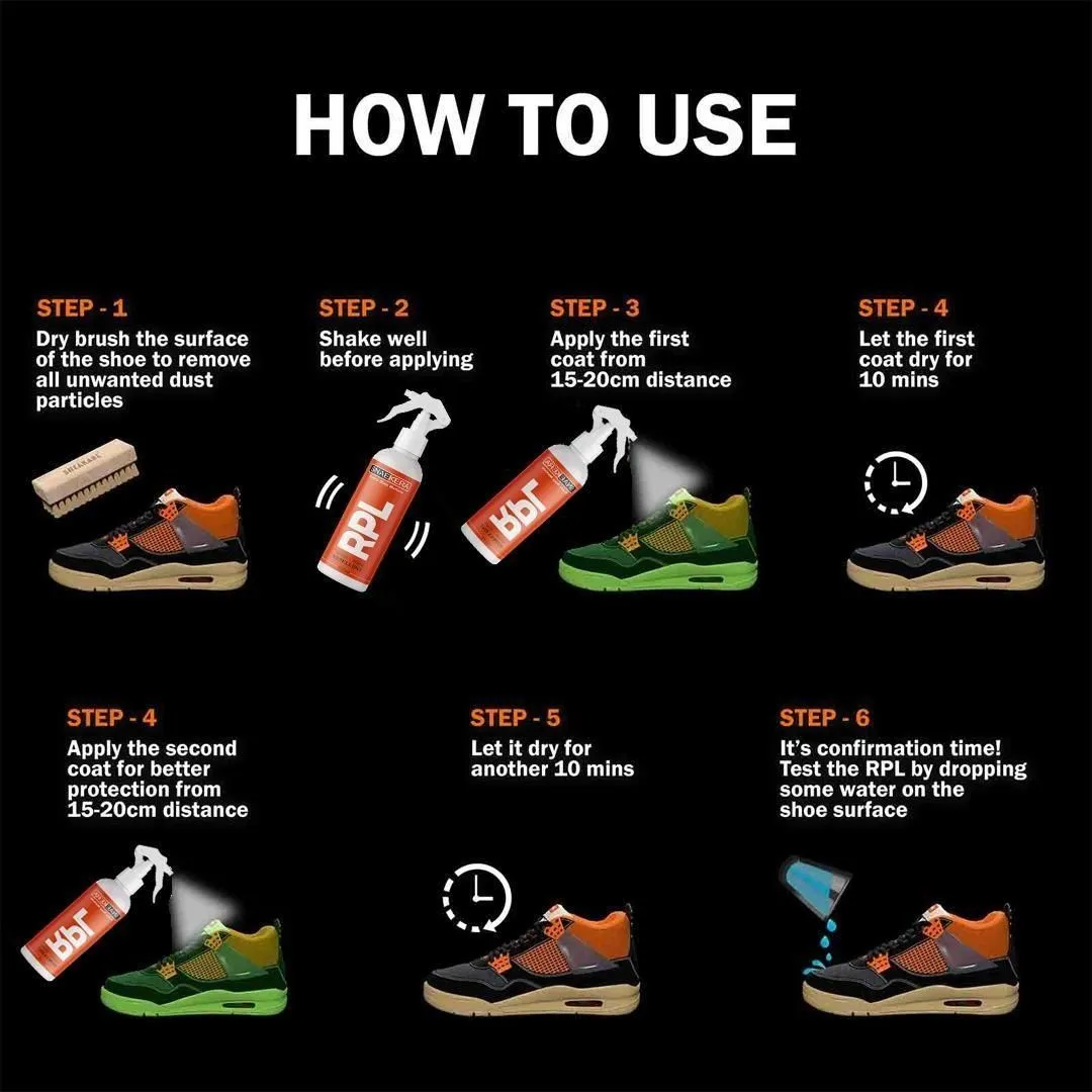 RPL Snekera Every Step Matters (Water Repellent Spray)