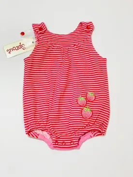 Strawberries romper brand new - Size 000